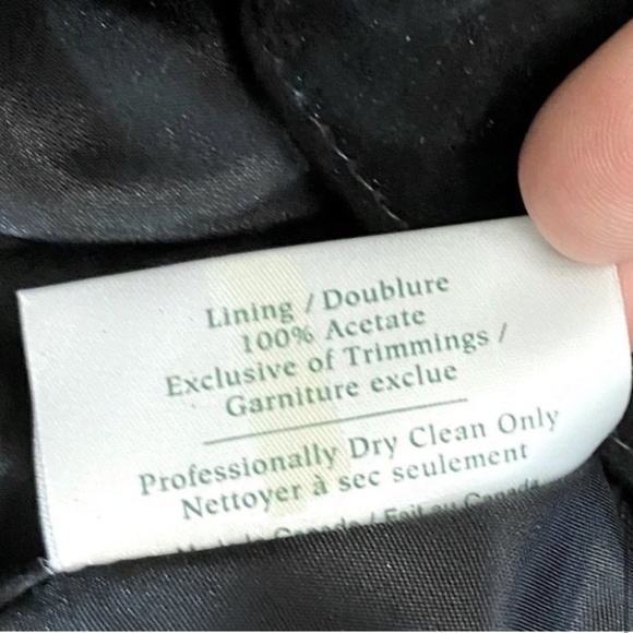 Vintage Danier Black Suede Button Front Light Jacket 90s Blazer S - Picture 8 of 13